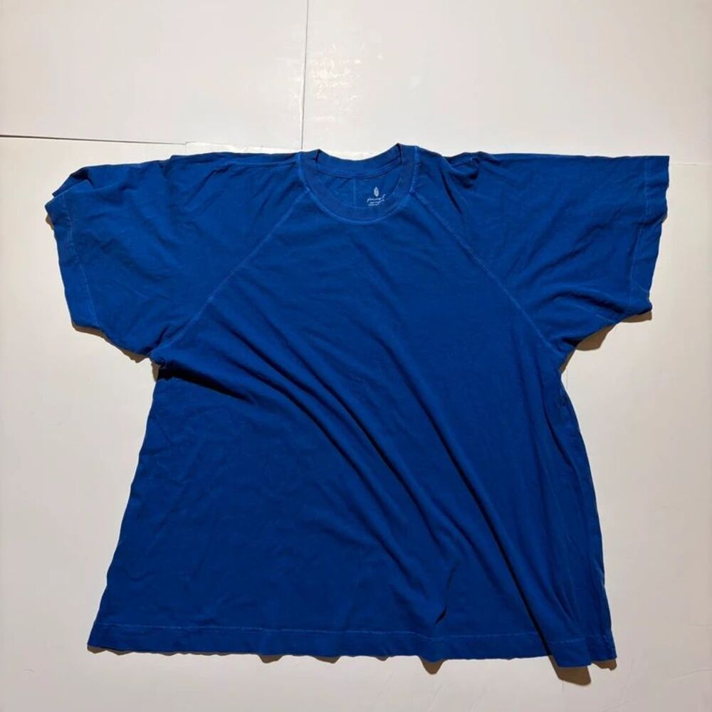 Royal blue free people icon Tee, women, women's size large, incredibly oversized